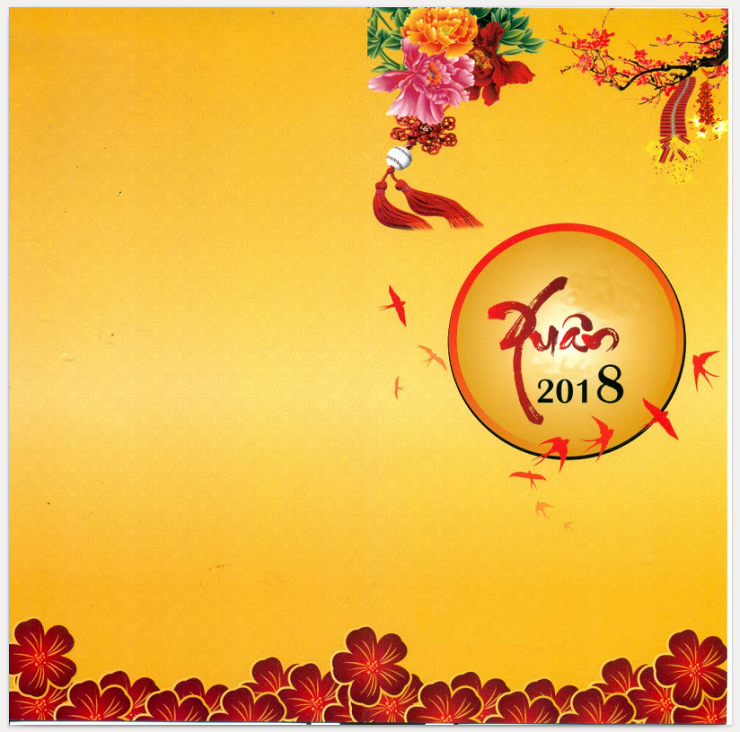 Thư Chúc Tết gửi Quí Giảng Viên, Sinh Viên, Phụ Huynh Đầu Năm Mậu Tuất 2018