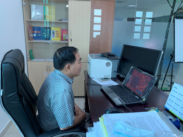 The First Day of History (D0) when Tan Tao University School of Medicine Transitions to 100% Online Teaching