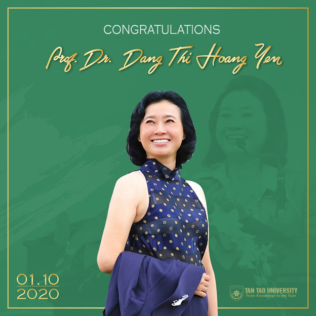 Prof. Dr. Dang Thi Hoang Yen – the Founder – President of TTU Board of Trustees Honored at the 2020 Award Achievements Forum, Oxford, UK