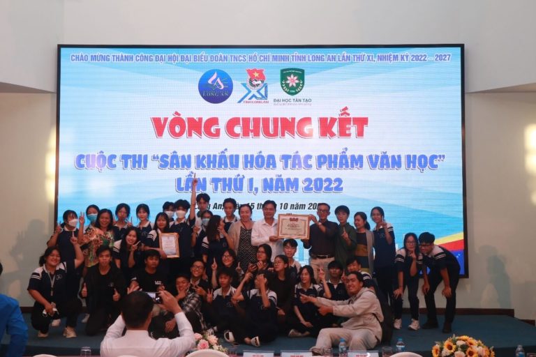 TTU organizes the Final Round of theatricalization of literary works in Long An province