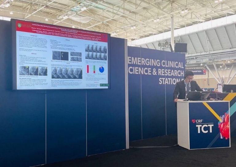 TTU Medical Student presents research at the American Congress of Interventional Cardiology (TCT)