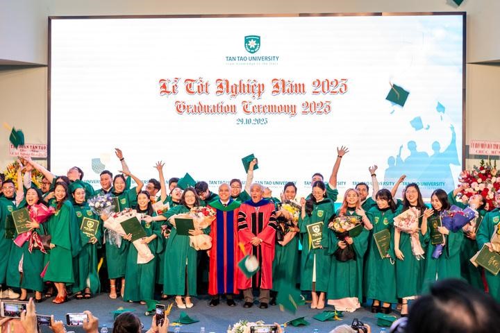 Khoảnh khắc ý nghĩa trong ngày Lễ tốt nghiệp năm 2023 Đại học Tân Tạo