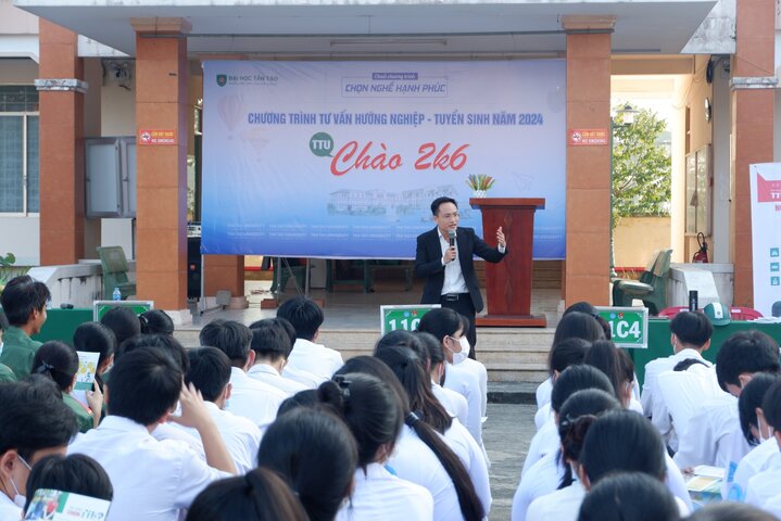 “Chọn nghề hạnh phúc – TTU chào 2K6”: Sự đổi mới trong giáo dục hướng nghiệp của Đại học Tân Tạo