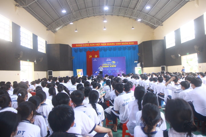 Workshop “Chọn nghề Hạnh phúc – Chuẩn bị gì cho đời sinh viên” tại THPT Gò Công Đông tỉnh Tiền Giang