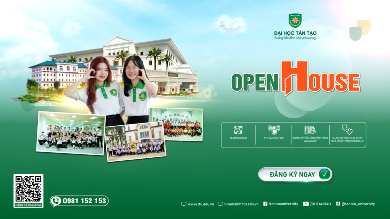 Open House TTU 2024: Trải nghiệm một ngày làm sinh viên Đại học Tân Tạo