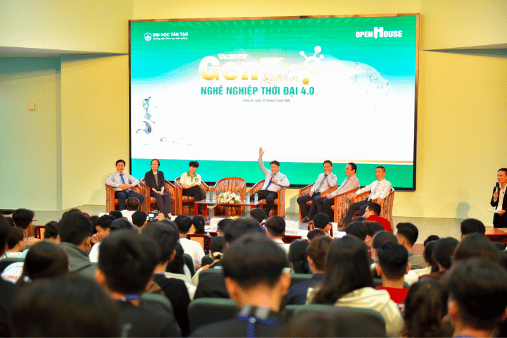 Open House 2024: Đại học Tân Tạo chào đón các trường THPT thuộc huyện Chợ Gạo, tỉnh Tiền Giang đến tham quan