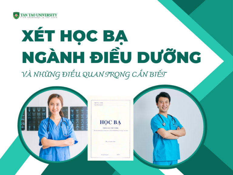 Xét học bạ ngành Điều dưỡng