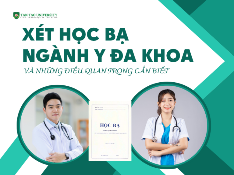 Xét học bạ ngành Y đa khoa