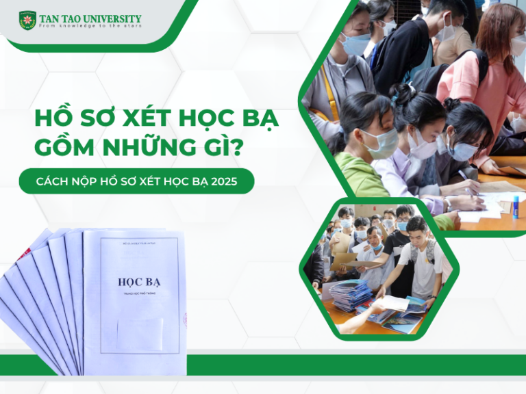 Hồ sơ xét học bạ gồm những gì?