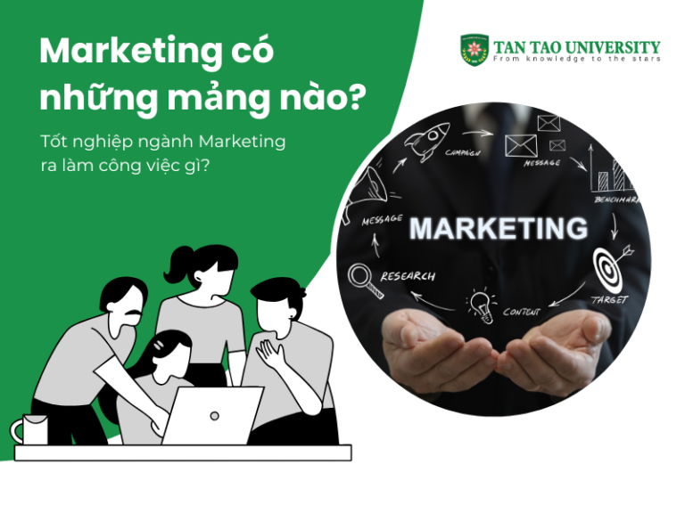Ngành Marketing bao gồm những mảng nào