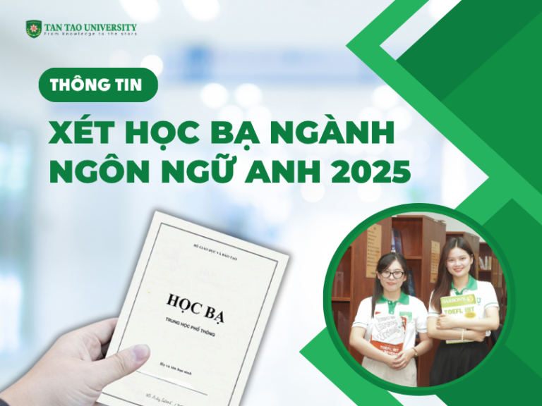 xét học bạ ngành ngôn ngữ anh