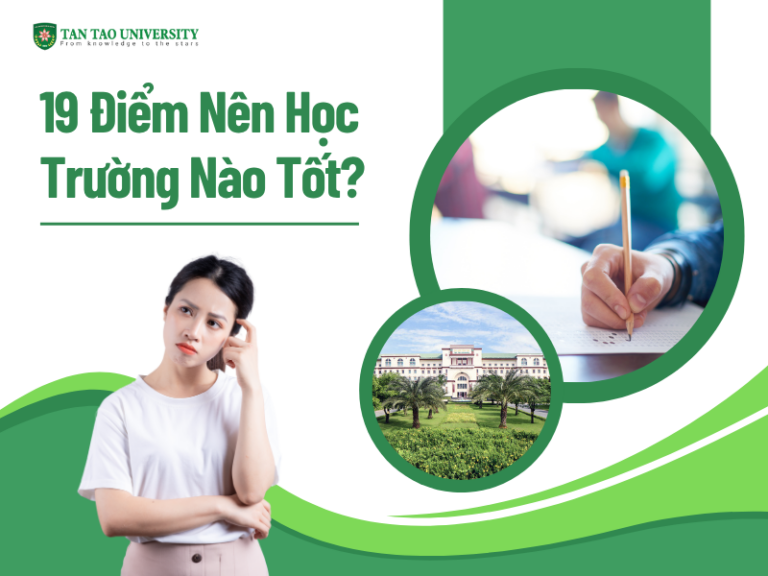19 điểm nên học trường nào