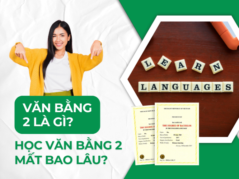 Văn bằng 2 ngôn ngữ Anh