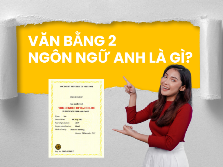 Văn bằng 2 ngôn ngữ Anh là gì