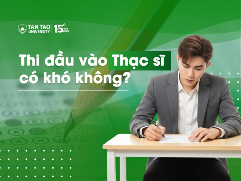 Thi đầu vào thạc sĩ có khó không