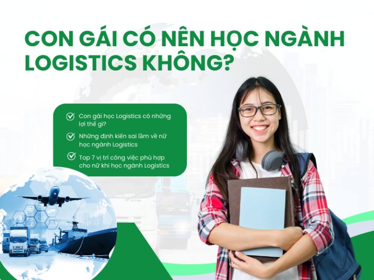 Con gái có nên học ngành logistics không?