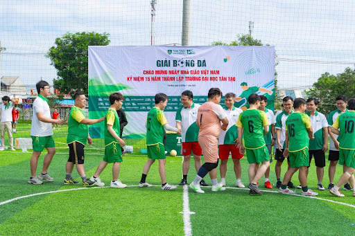 Giải bóng đá Tan Tao Spirit Cup 2025 nhằm chào mừng ngày Nhà giáo Việt Nam 20/11 và kỷ niệm thành lập trường