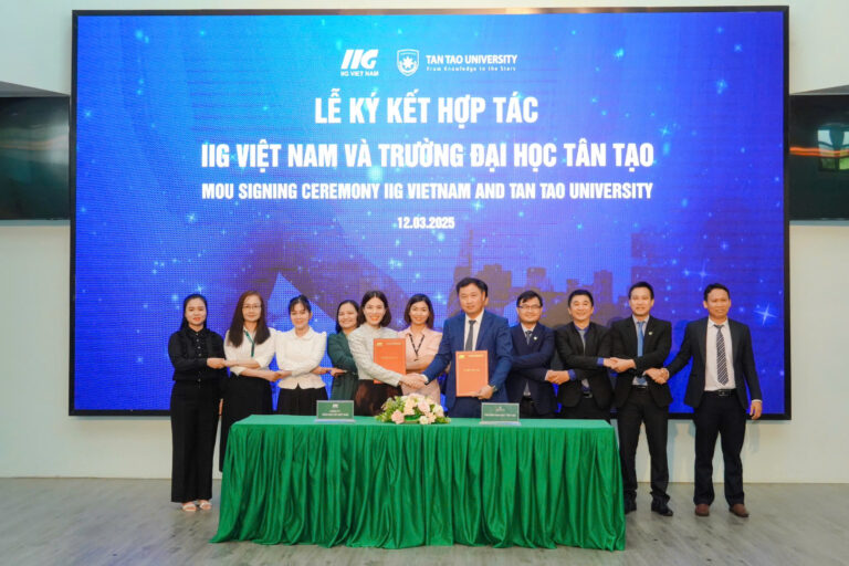 TRƯỜNG ĐH TÂN TẠO HỢP TÁC VỚI IIG VIỆT NAM MỞ RA CƠ HỘI TIẾP CẬN CÁC CHỨNG CHỈ QUỐC TẾ CHO HỌC SINH, SINH VIÊN TỈNH TÂY NINH 